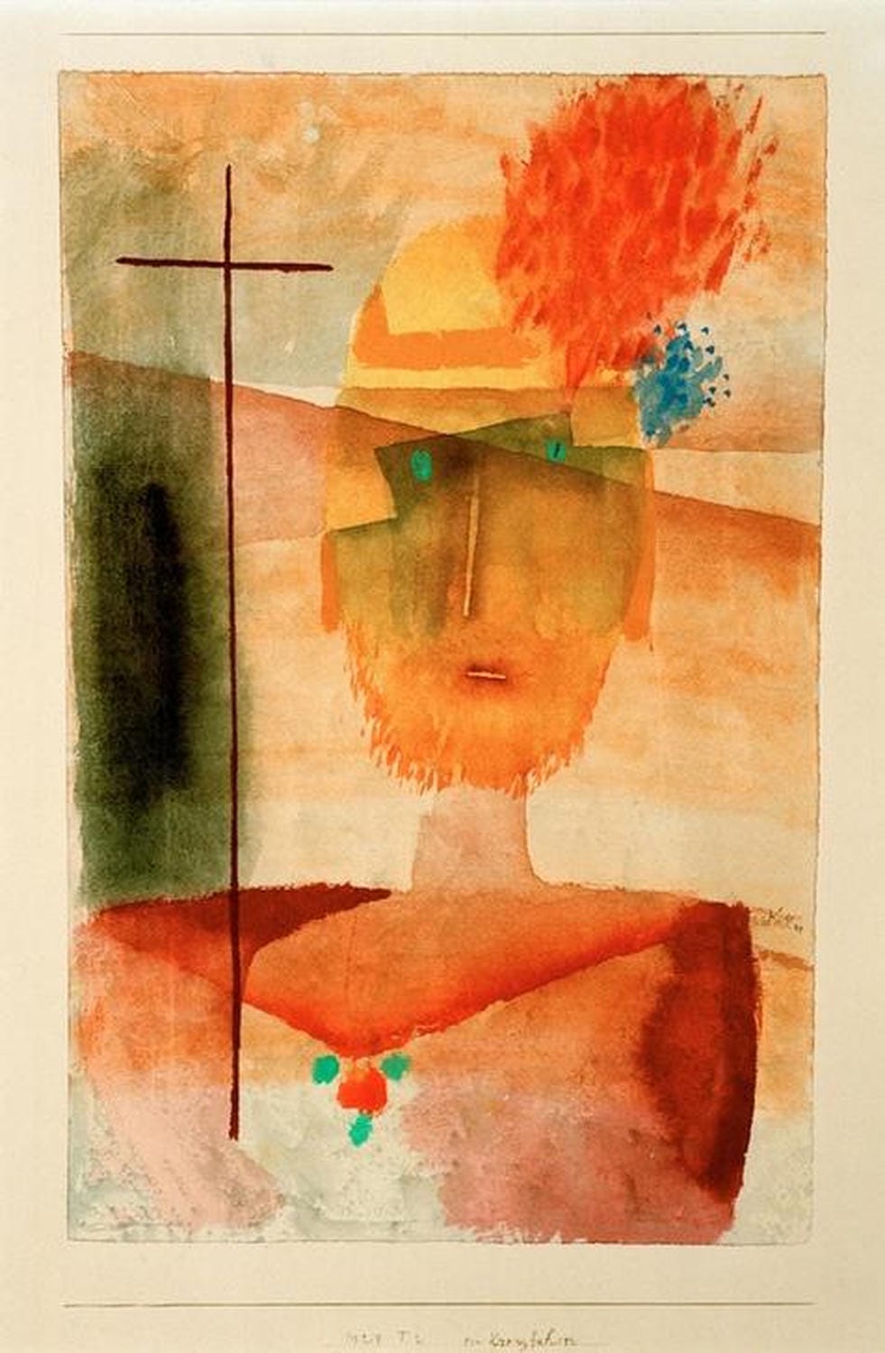Kunstdruck: Ein Kreuzfahrer | Paul Klee