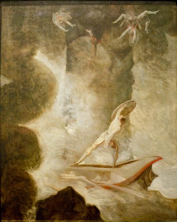 Odysseus zwischen Scylla und Charybdis | Johann Heinrich Füssli