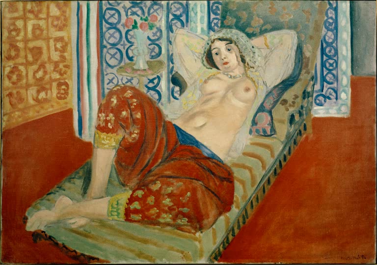 Odaliske mit roten Hosen | Henri Matisse