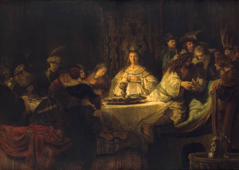 Simsons Hochzeit | Rembrandt van Rijn