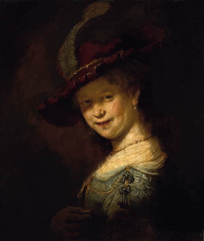 Saskia van Uylenburgh als Mädchen | Rembrandt van Rijn