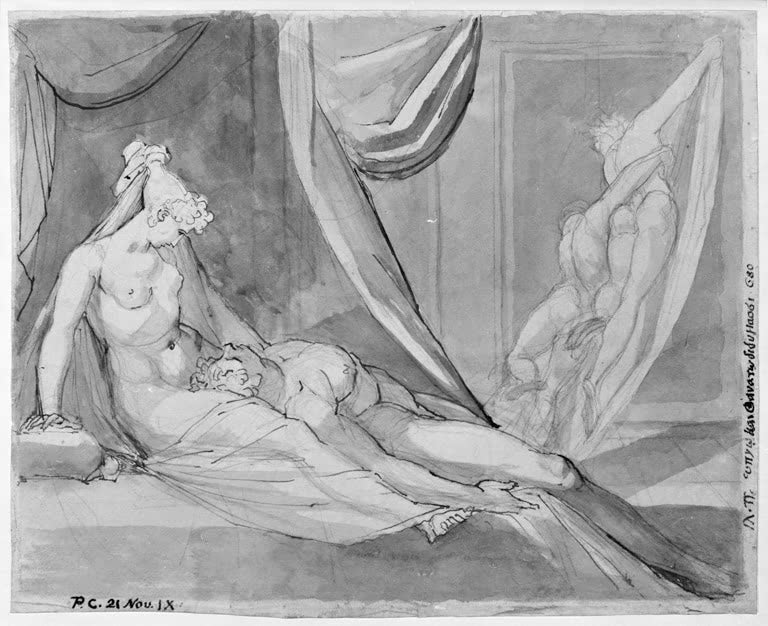Ungedeutete Szene | Johann Heinrich Füssli