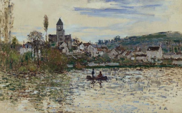 Die Seine bei Vétheuil | Claude Monet