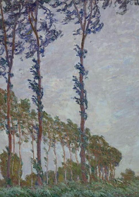Pappeln im Wind | Claude Monet