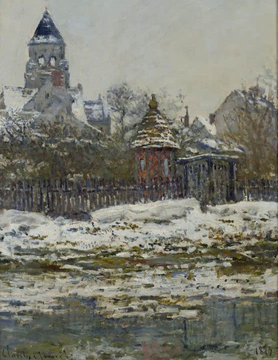 Kirche von Vétheuil | Claude Monet