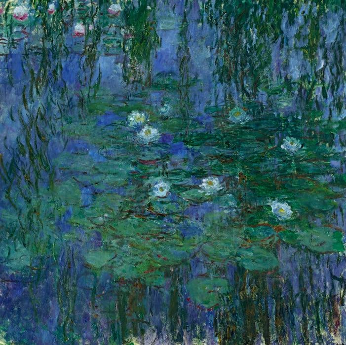 Blaue Seerosen | Claude Monet
