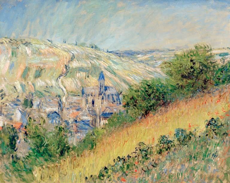 Ansicht von Vetheuil sur Seine | Claude Monet