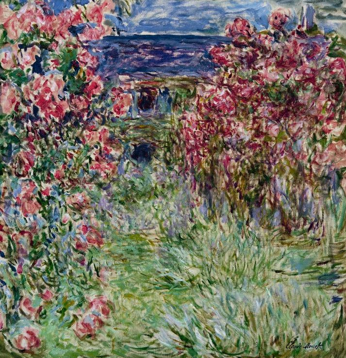 Haus in den Rosen | Claude Monet