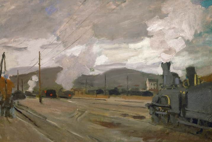 Der Bahnhof von Argenteuil | Claude Monet