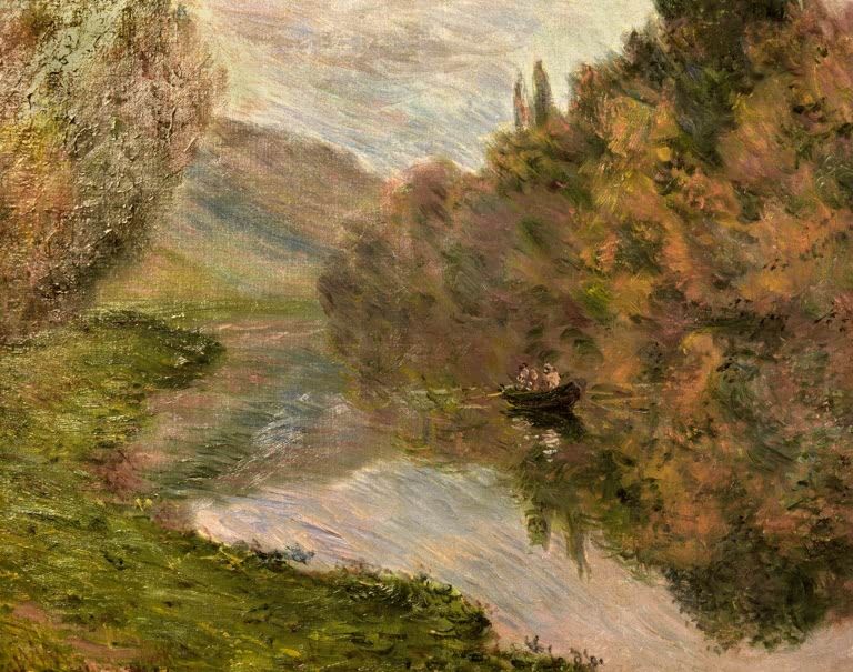Ruderboot auf der Seine | Claude Monet