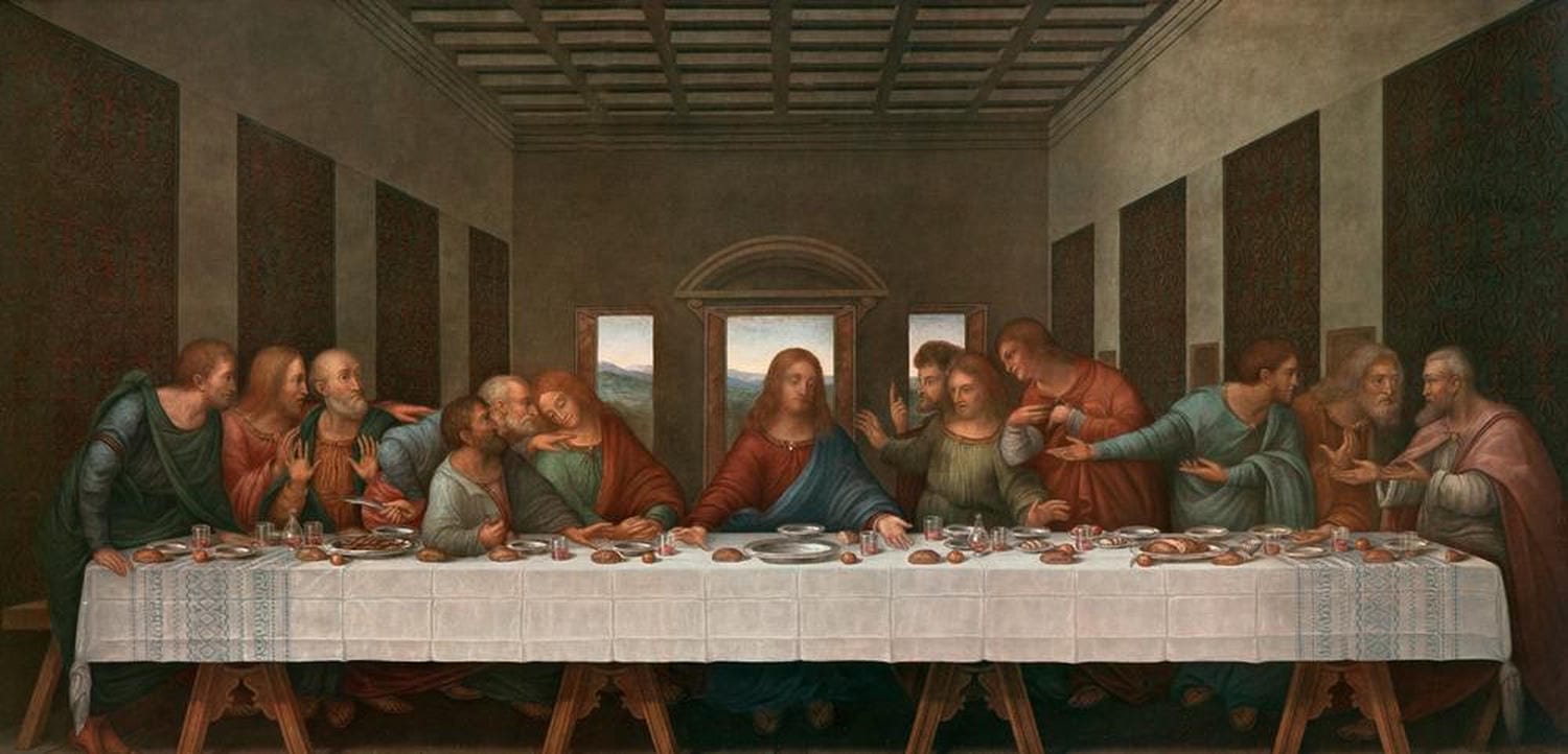 Kunstdruck: Das letzte Abendmahl | Leonardo da Vinci