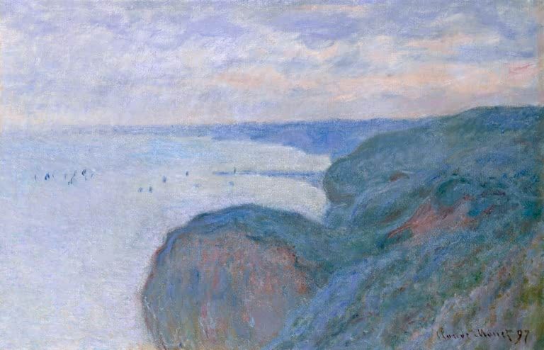 Auf der Steilküste bei Dieppe | Claude Monet