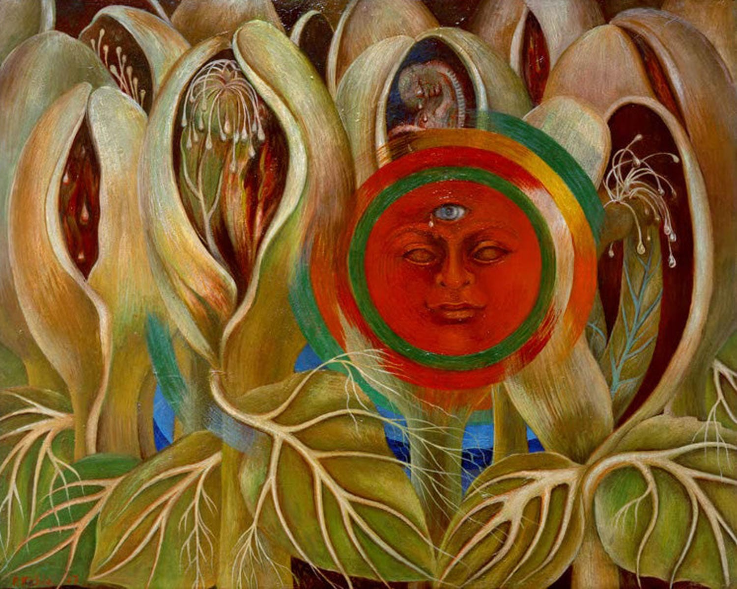 Sonne und Leben von Frida Kahlo als Kunstdruck