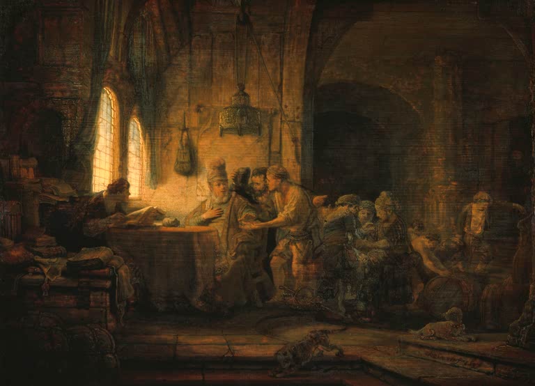 Das Gleichnis von den Arbeitern im Weinberg | Rembrandt van Rijn