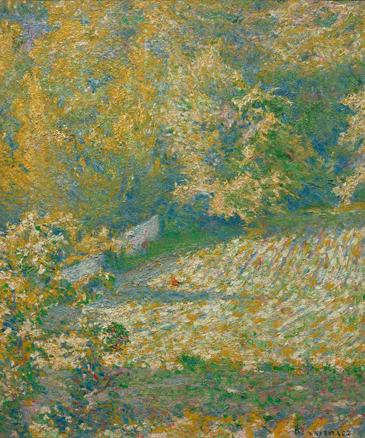 Józef Pankiewicz Kunstdruck "Sommer – Motiv aus Kazimierz“