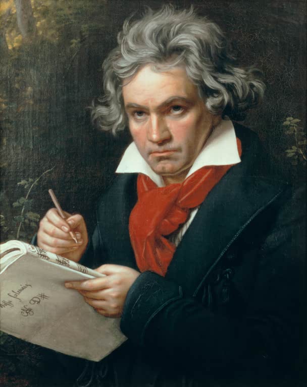 Bildnis Ludwig van Beethoven | Joseph Karl Stieler