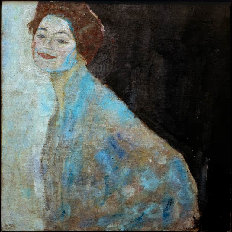 Dame in Weiß | Gustav Klimt