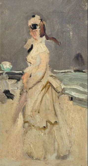 Camille am Strand | Claude Monet