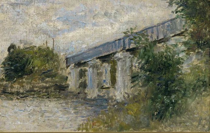 Eisenbahnbrücke Argenteuil | Claude Monet