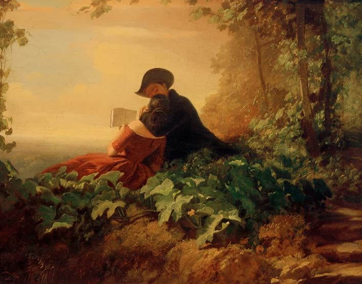 Die Nachhilfestunde | Carl Spitzweg