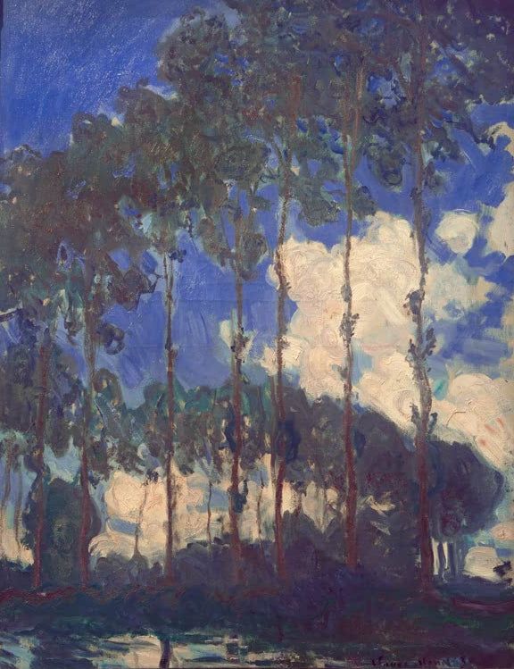 Pappeln am Ufer der Epte | Claude Monet