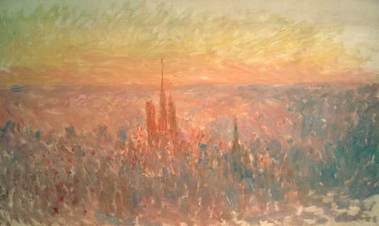Blick auf Rouen | Claude Monet