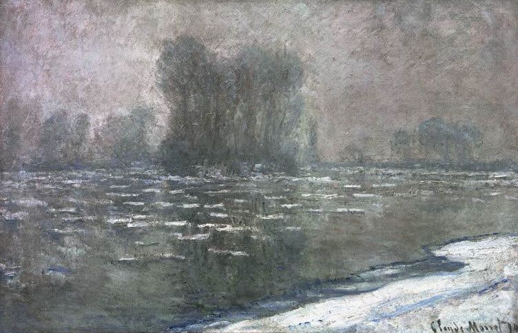 Nebliger Morgen, Tauwetter | Claude Monet