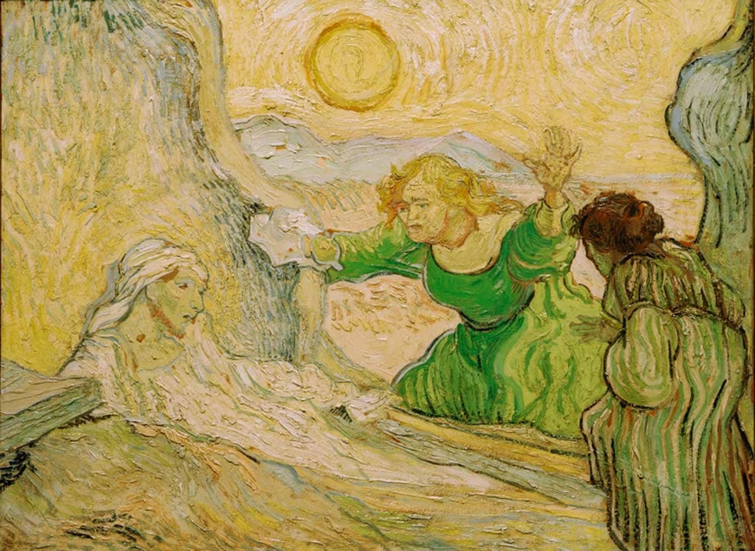 Die Auferweckung des Lazarus | Vincent Van Gogh