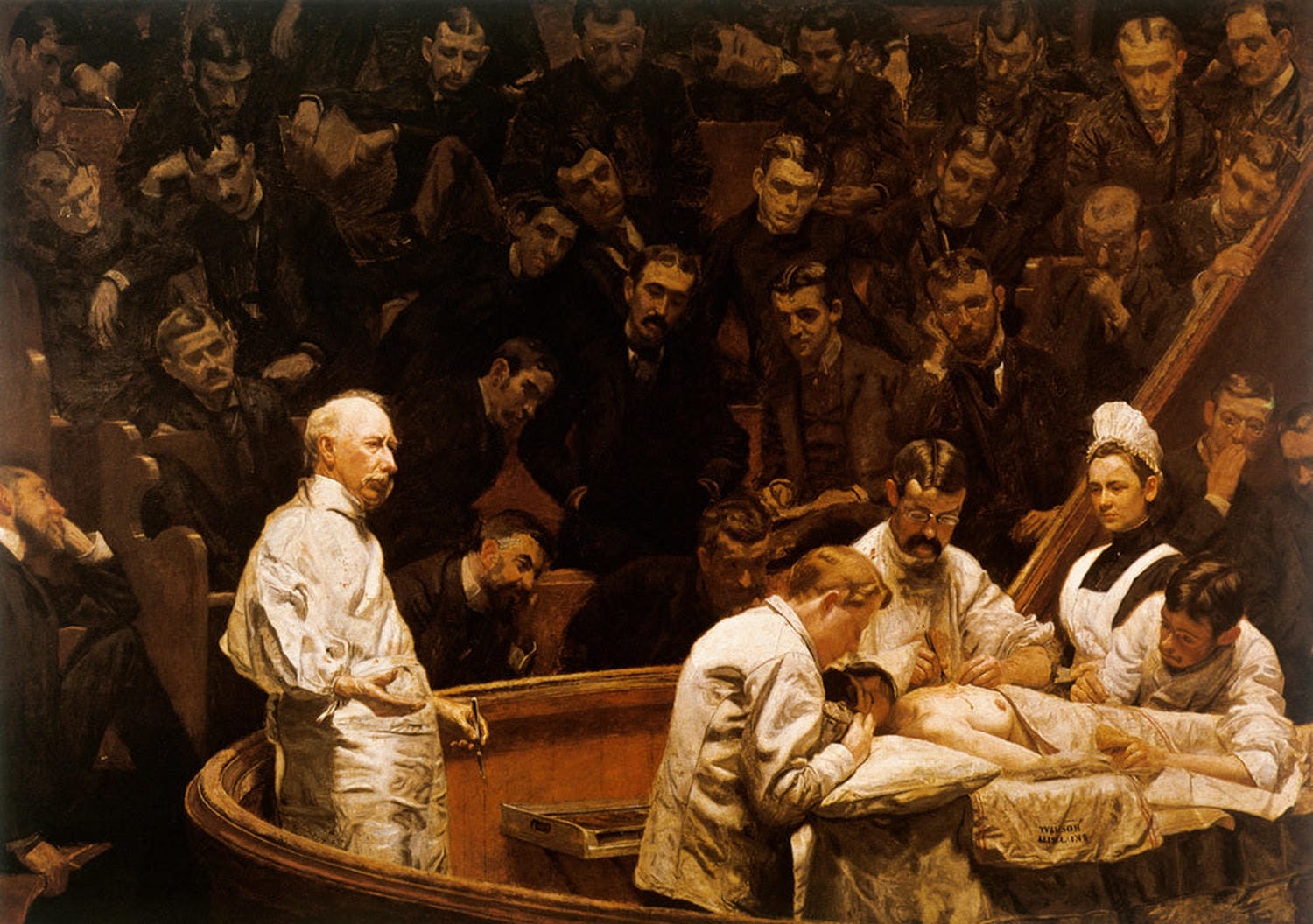 Kunstdruck: The Agnew Clinic (Die Klinik Agnew) | Thomas Eakins