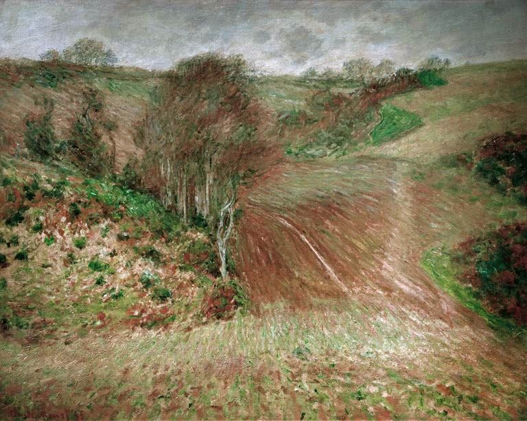 Winterlandschaft bei Etretat | Claude Monet