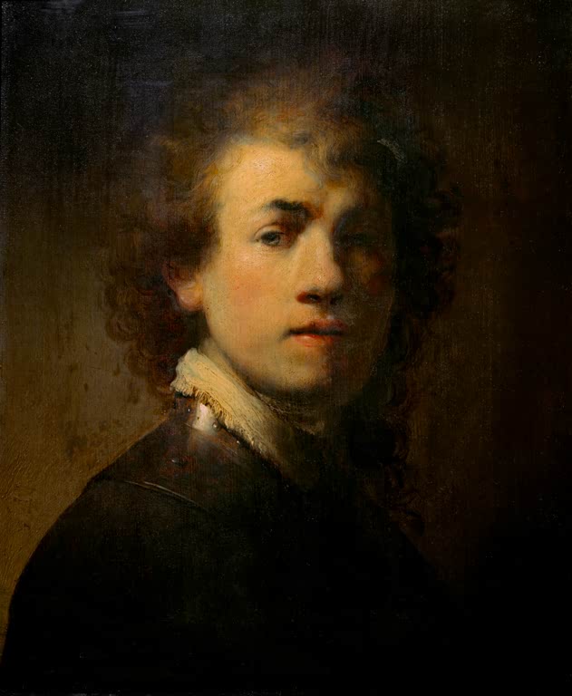 Selbstbildnis mit Halsberge | Rembrandt van Rijn