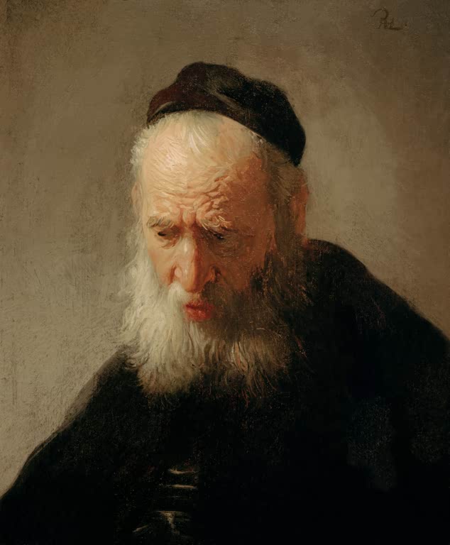Kopf eines alten Mannes | Rembrandt van Rijn