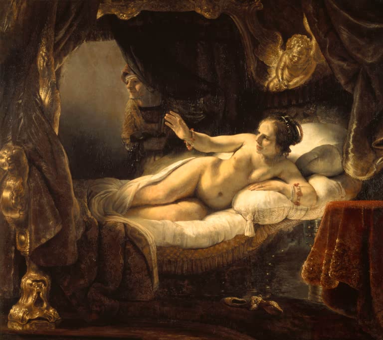 Danae | Rembrandt van Rijn