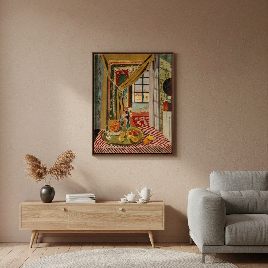 Interieur mit Phonograph | Henri Matisse