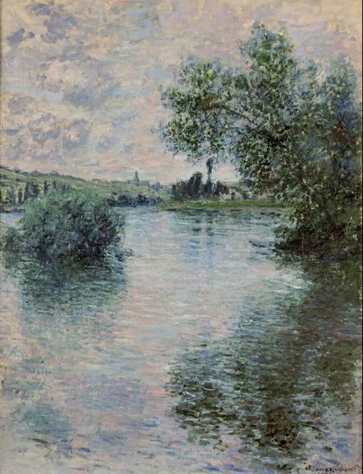 Seine bei Vétheuil | Claude Monet