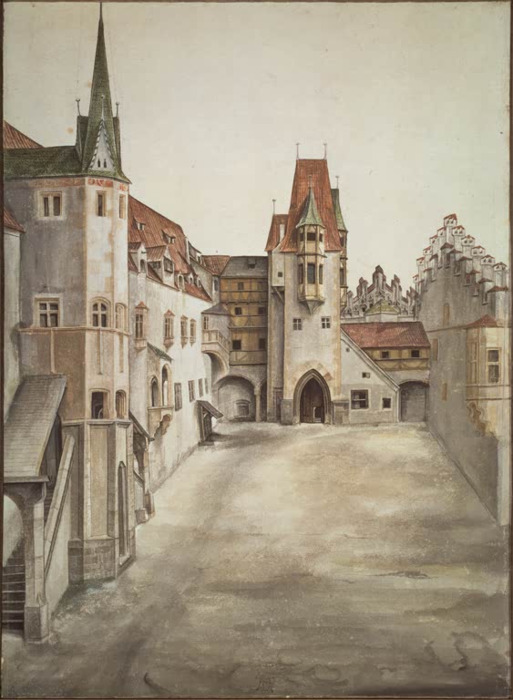 Der Hof der Burg zu Innsbruck | Albrecht Dürer