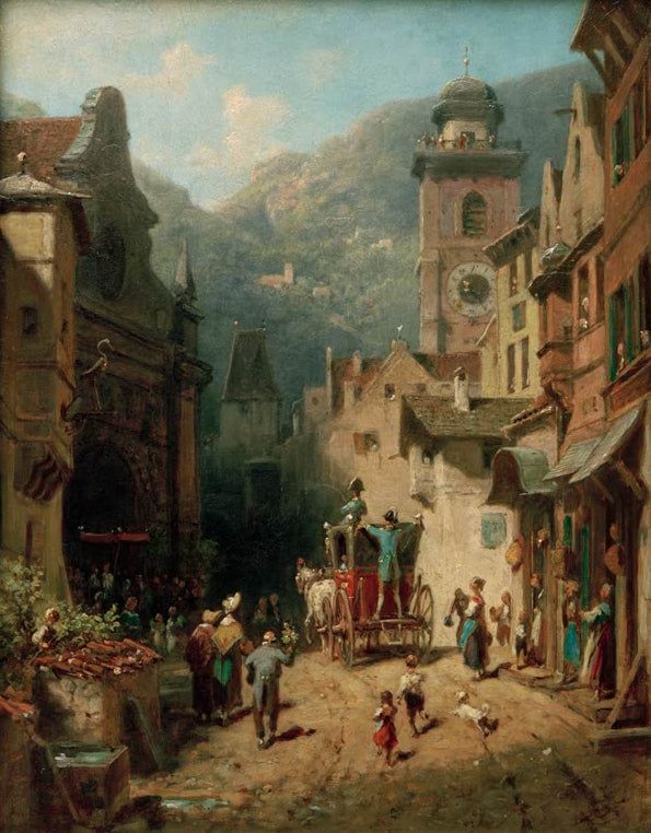 Besuch des Landesvaters | Carl Spitzweg