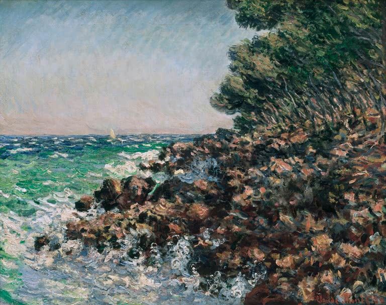 Küstenstraße bei Cap Martin | Claude Monet