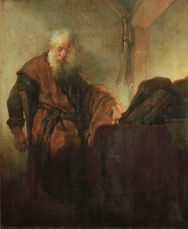 Der Apostel Paulus im Nachdenken | Rembrandt van Rijn