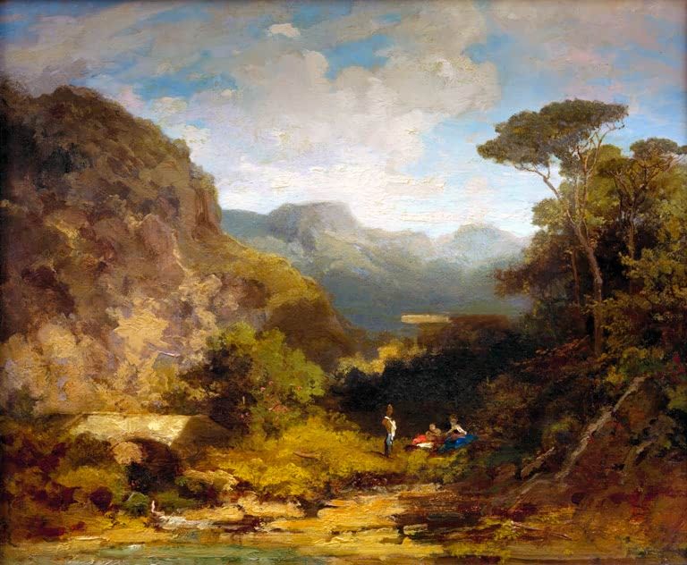 Südliche Landschaft | Carl Spitzweg