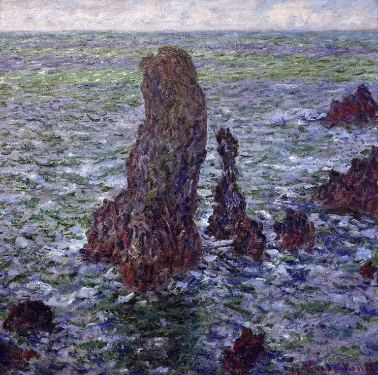 Pyramiden von Port-Coton | Claude Monet