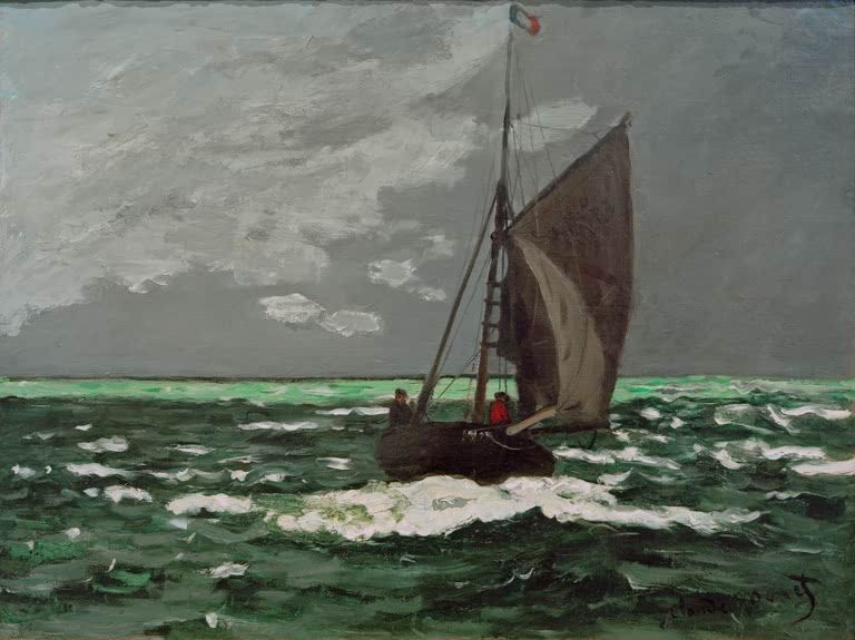 Seestück: Sturm | Claude Monet