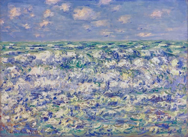 Brechende Wellen | Claude Monet