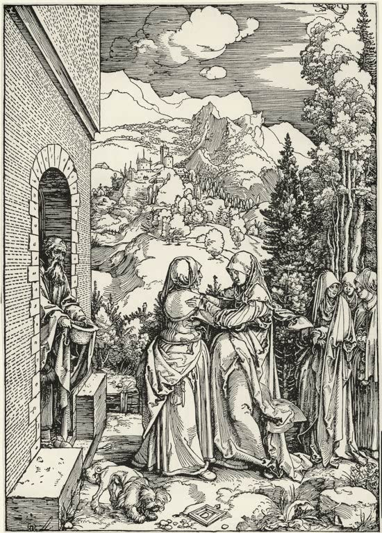 Die Heimsuchung | Albrecht Dürer