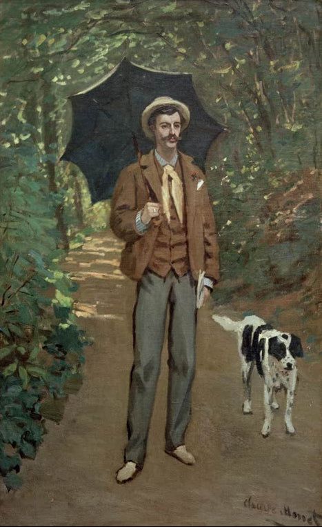 Victor Jacquemont mit Sonnenschirm | Claude Monet