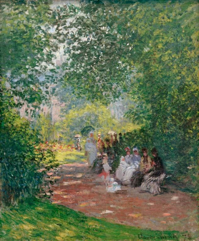 Im Park Monceau | Claude Monet
