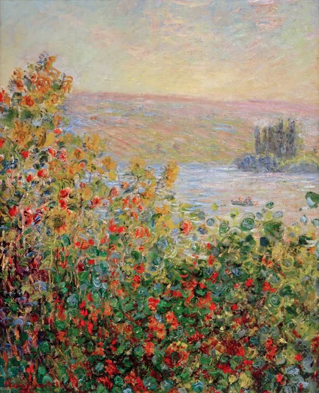 Blumenbeete in Vétheuil | Claude Monet