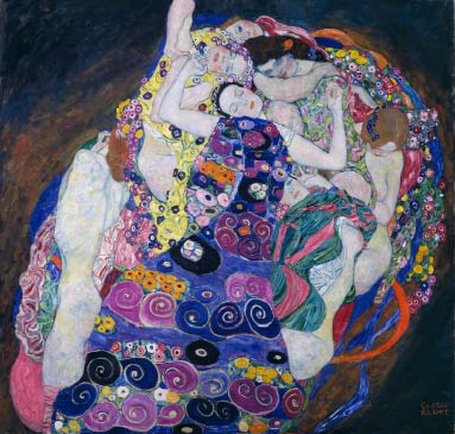 Die Jungfrau | Gustav Klimt
