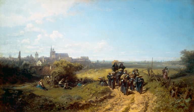 Institutsspaziergang | Carl Spitzweg