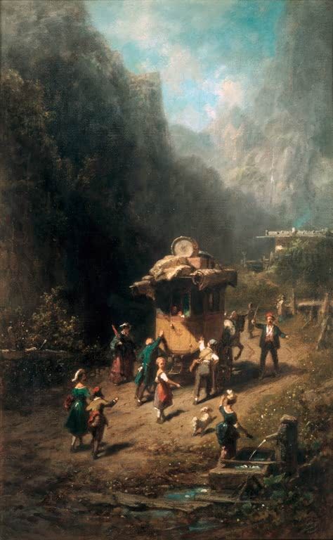 Reisende Künstlergesellschaft | Carl Spitzweg